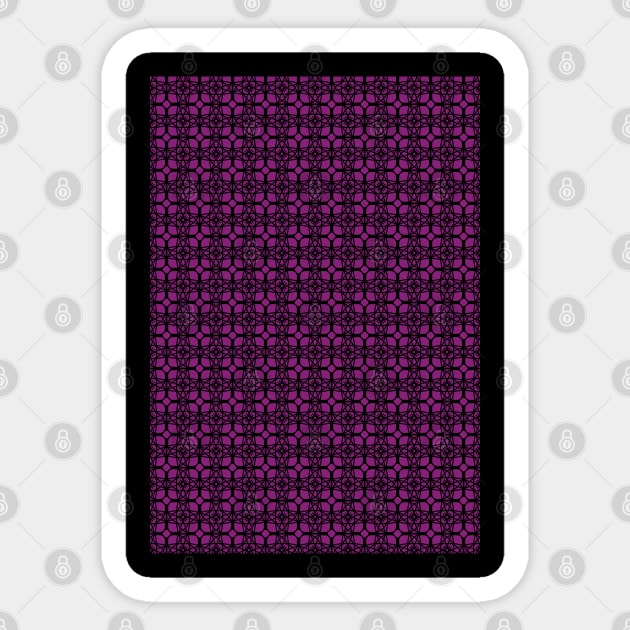 Black and Purple Fishnets Sticker by AmyMinori